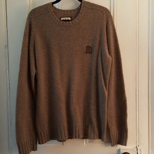 RARE Juicy Couture Sweater with leather accents